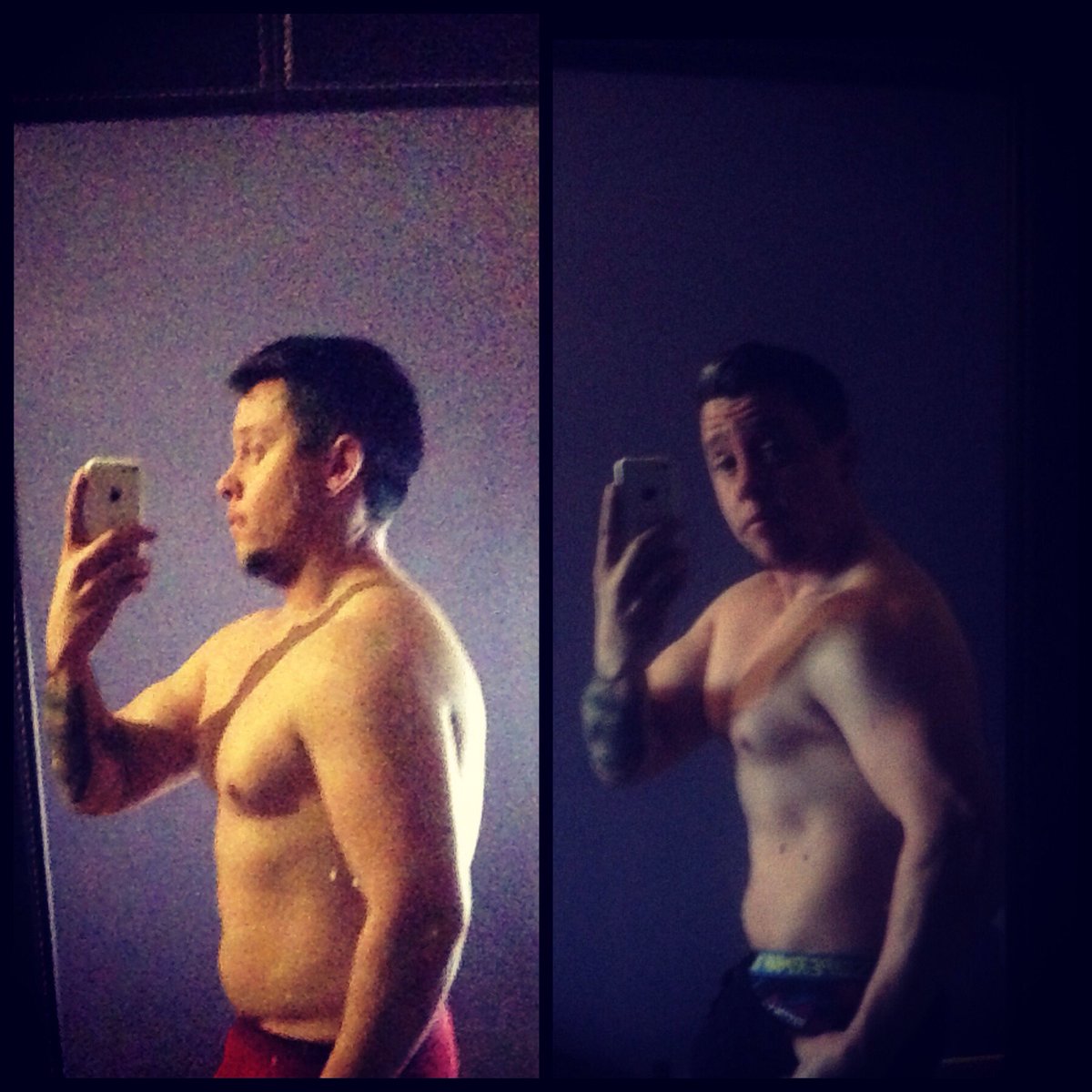 MikeMotivateMe's tweet photo. Week 6 results. #gym #fitness #fitfam #fitspo #weightloss #Sunday #happy #picture #dropsets #work #weights https://t.co/C60yowerRW