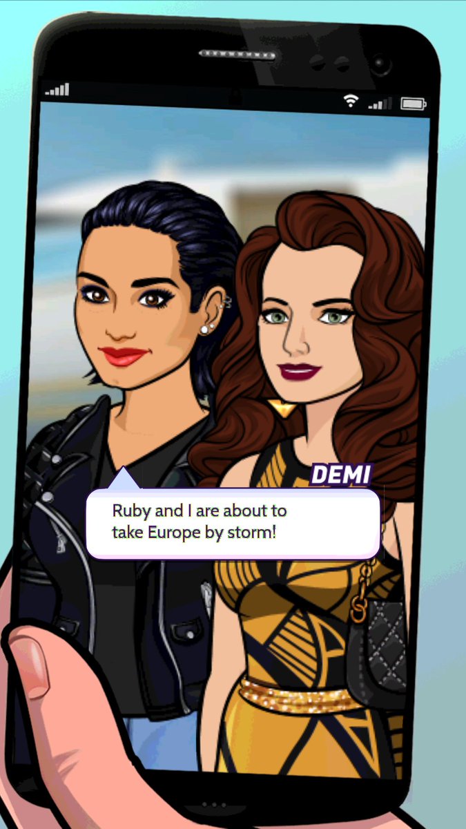 RubyBash's tweet image. Wish me luck on my world tour with Demi Lovato! #demipathtofame bit.ly/EpisodeHere