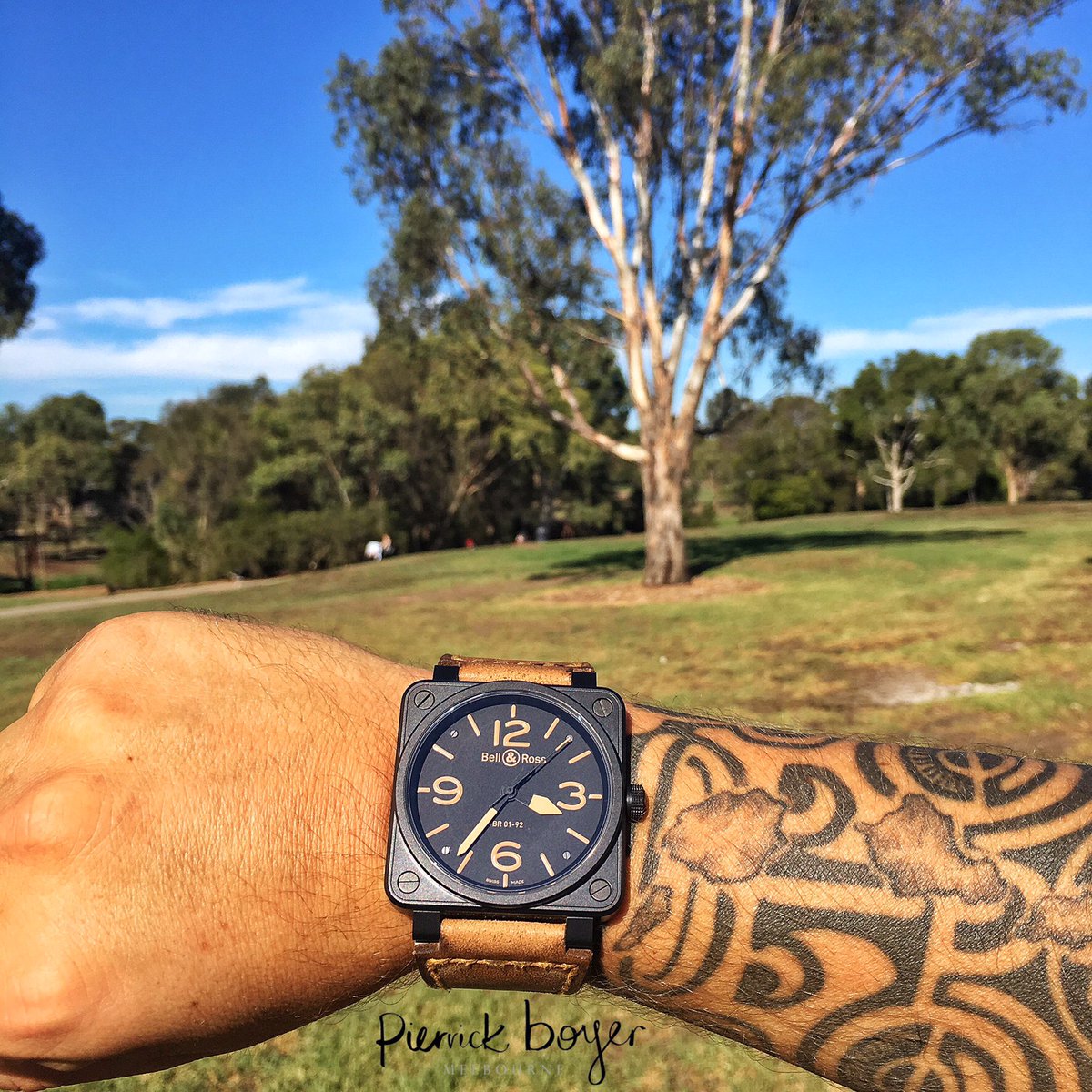 PierrickBoyer's tweet photo. Stunning day in #Melbourne #Australia 
@bellrosswatches 
#bellandross #bellrosswatches #bellrosscommunity #BR0192 ❤️ https://t.co/vcmJrfUpOI