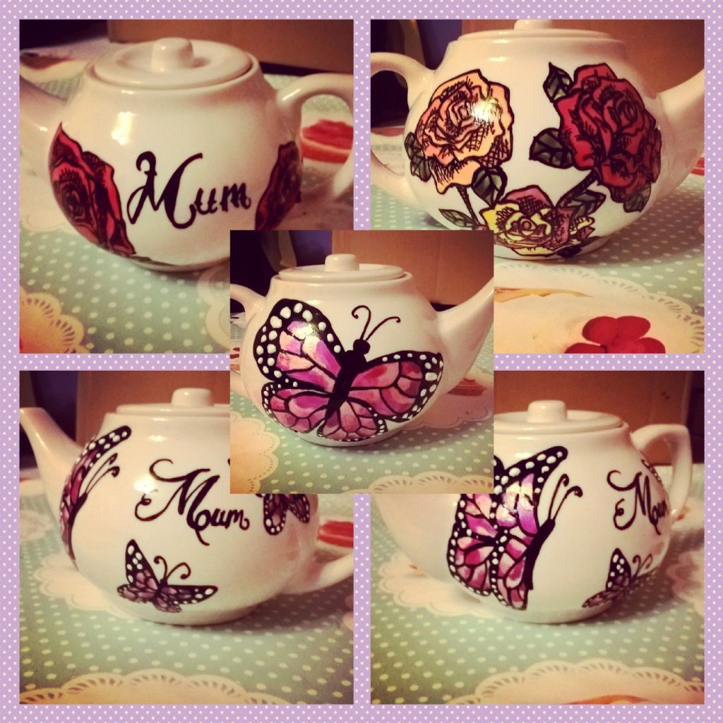 lollycandc's tweet photo. Personalised teapots perfect for mothers day £20.00 + p&amp;p #mothersday #mothersdaygift #etsyshop #handpainted #htlmp https://t.co/VhZaPpqcI5