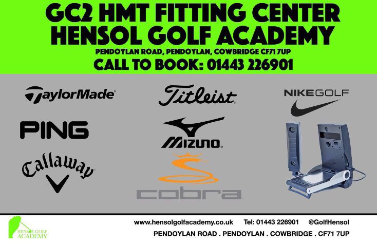 GolfHensol's tweet photo. Did you know we fit clubs for 8 leading brands! Get fit today on our @ForesightSports GC2 HMT #golf #wales #henso https://t.co/0JkwADQuB2