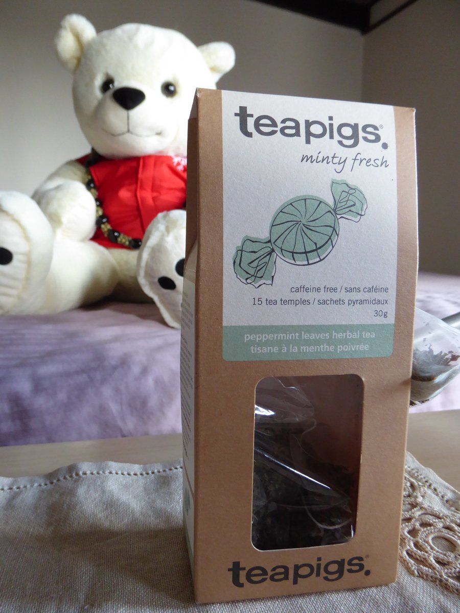 itravellen's tweet photo. @teapigsCA #TeapigsMintyfresh#WholeLeafPeppermintTea#Fresher, best mint tea I have tried#Calming way to start my day https://t.co/9xygSEbcBI