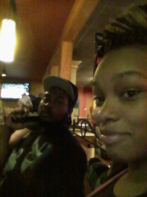 prouddparent's tweet photo. me and my husband my baby my first love and the father of my kids 😍😘 none major but applebees earlier https://t.co/N4wctBQEvD