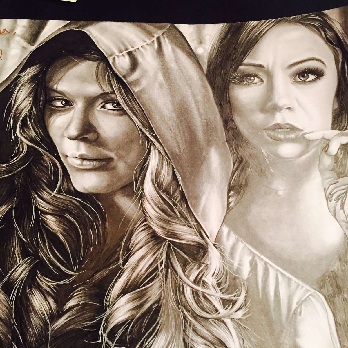 JanelParrish's tweet photo. RAD fan art #PrettyLittleLiars https://t.co/9ZB02Z8tJJ