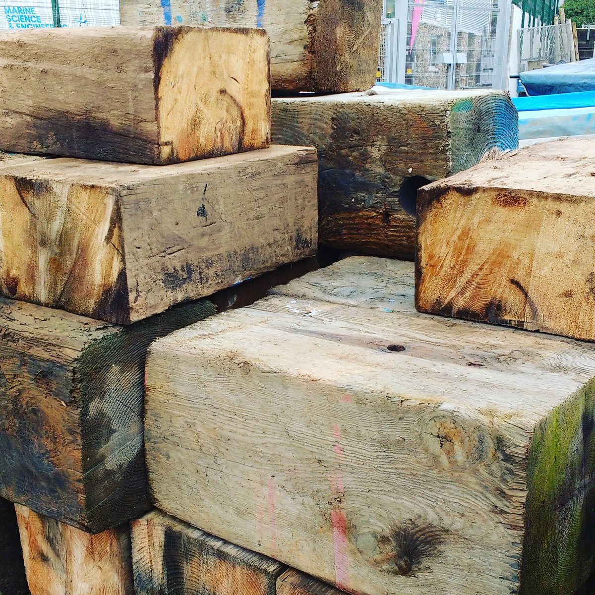 CornishInterior's tweet photo. Nice wander around #QAB yesterday, spotted a lot of #dockblocks @kinddesignsdeco maybe your next supplier! https://t.co/w3eLvavHU9