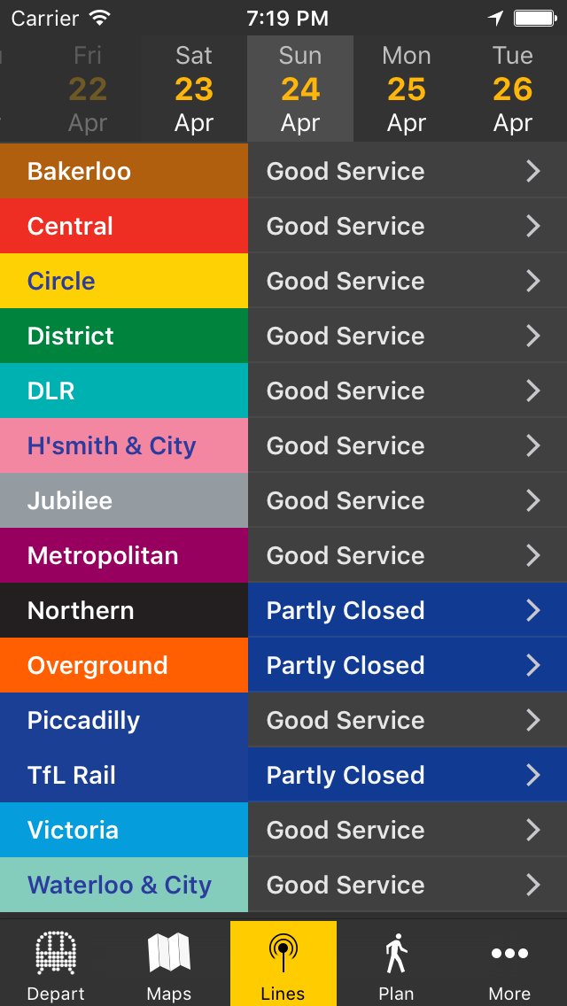 ridetownapp's tweet image. Running the London Marathon? You can check planned engineering work with Ride #RideTips ride.town
