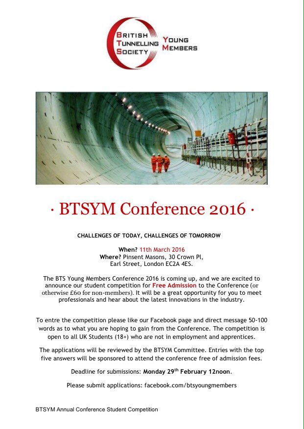 We have 5 student and apprentice places to give away for our conference next month! #BeChallenged