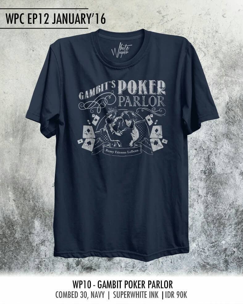 WPConcept_'s tweet photo. WP10 - Gambit Poker Parlor
.
Combed 30 | Navy
.
IDR 90.000 https://t.co/syRN5p8TW5