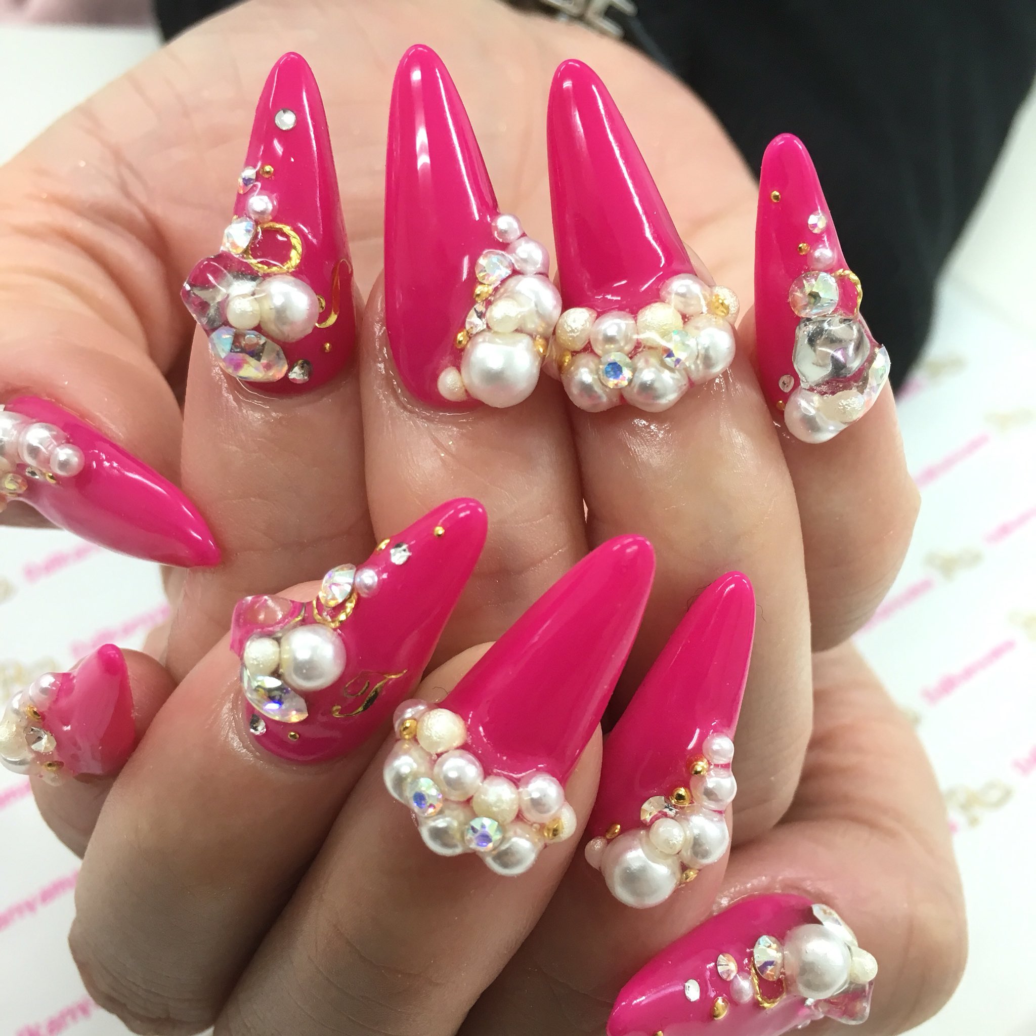 تويتر Private Nail Salon R على تويتر 代官山 ネイル ピンクネイル パールネイル コロコロパール パール盛り ゴテゴテネイル 派手ネイル ゴージャスネイル スカルプ Rdaikanyama T Co 4oezivobyg