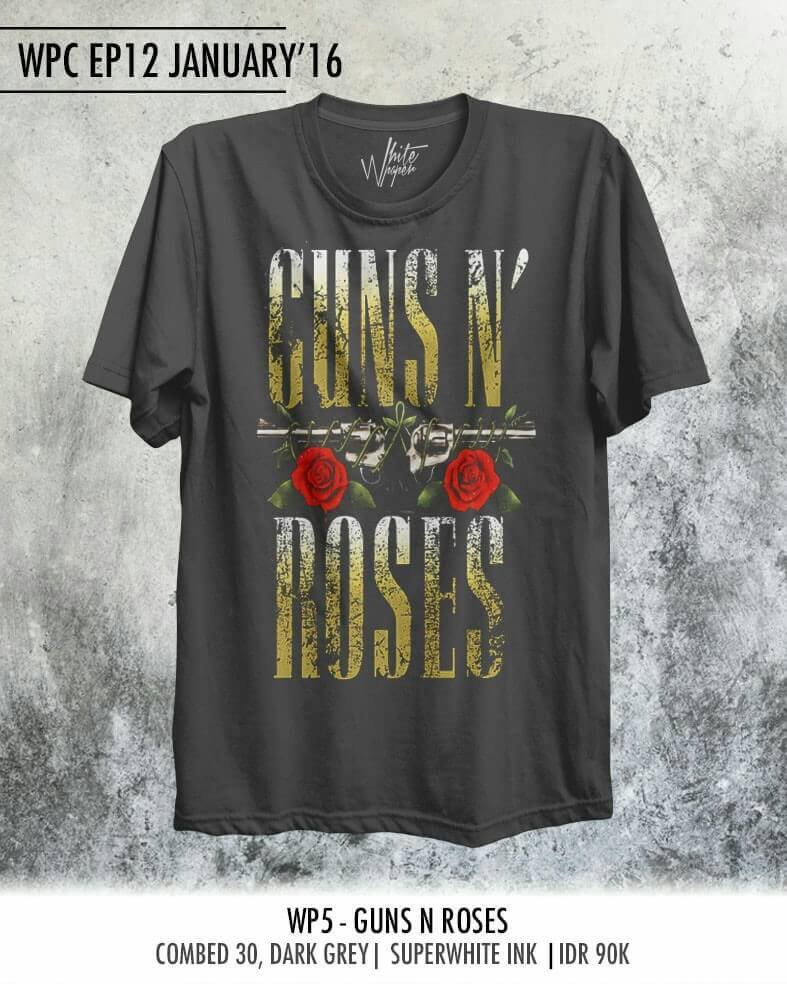 WPConcept_'s tweet photo. WP5 - Guns N Roses
.
Combed 30 | Dark Grey
.
IDR 90.000 https://t.co/Jy2igP71KU