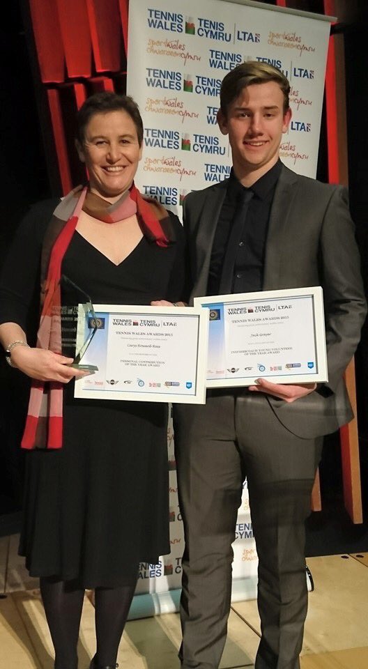 Jack Grayer from <a href="/abertennis/">Abergavenny Tennis</a> was finalist for the 'Young Volunteer of the Year' <a href="/tenniswales/">Tennis Wales</a> Awards 2015. #veryproud