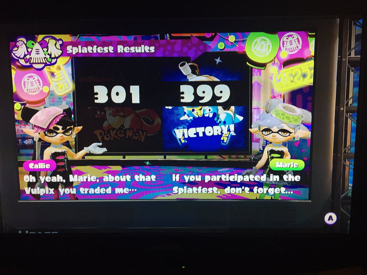 ShionXion's tweet photo. Yes! Marie finally made a comeback! #Splatoon #Splatfest #TeamPokemonBlue https://t.co/QSmn5qdHc0