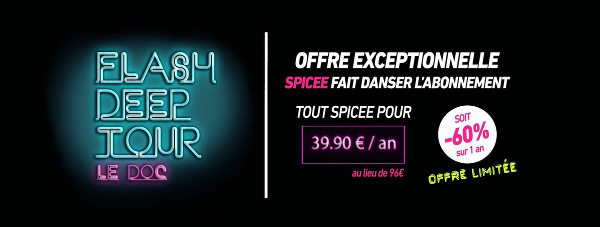 spiceemedia's tweet photo. Plus que 2 jours pour profiter de l'offre exceptionnelle de Spicee à -60% ! https://t.co/oJFIzZY3oA #media #digital https://t.co/YdMOhRK5Ex