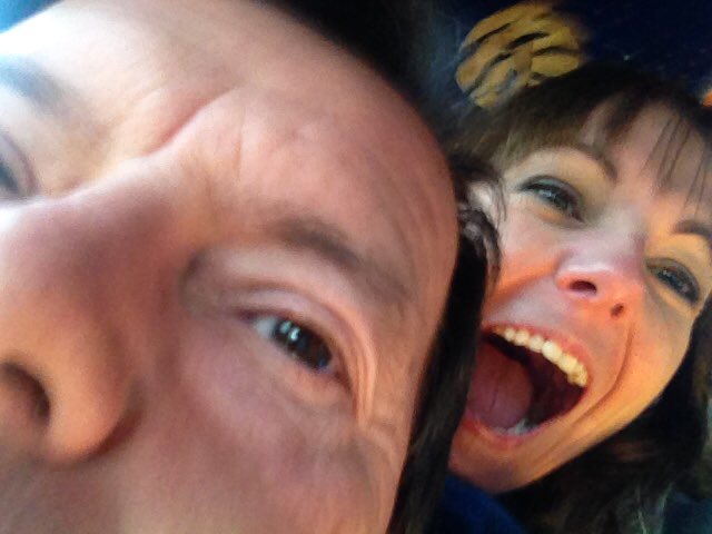 m1ss_muffintop's tweet photo. @SundayBrunchC4 #sundaybrunch photobombing my sleeping dad..... Accidentally woke him!!! Oops #favephotoever https://t.co/atIH6DSKco