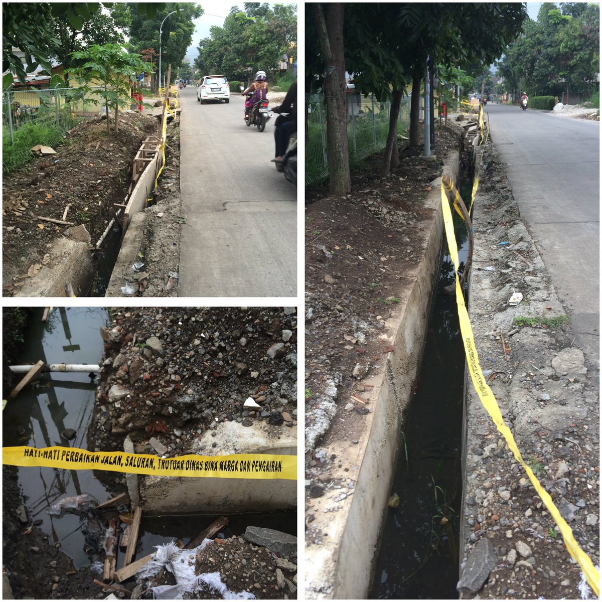 donypri's tweet photo. @dbmpkotabdg ini proyek di spanjang jl golf cisaranten nasibnya gmn ya? Ud berbulan2 trbengkalai. Ga enak diliat https://t.co/EnxmsHzMXW