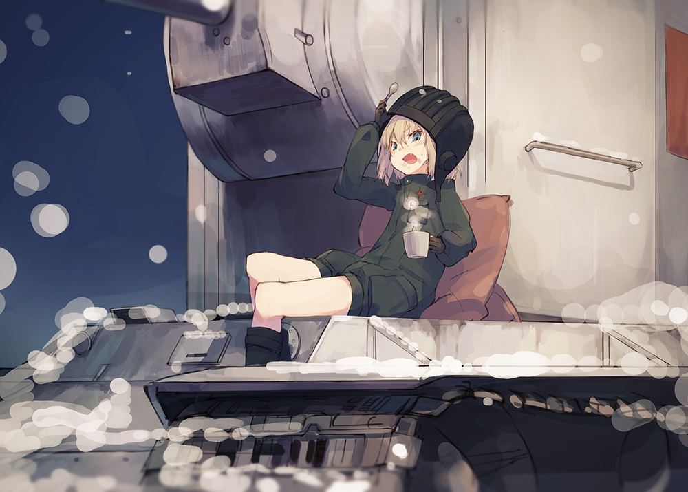 カチューシャ(ガルパン) 「らくがきー 」|柏井（カシイ）のイラスト