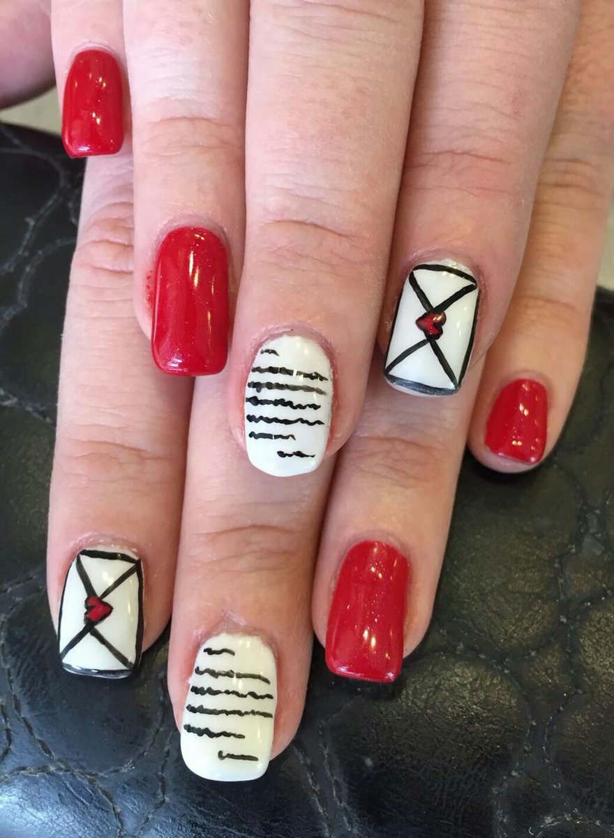 Cartas de amor! #Love #amor #Benidorm #nails #uñas