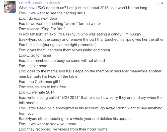 Letoutthewolf's tweet photo. "EXO hate their fans because they dont do hi-touch"

sorry to disappoint u but exo has the strongest bond w exols 💖 https://t.co/oi51yzzLdo