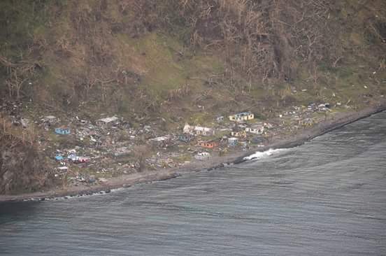 MonishNand's tweet photo. The following images were taken by the NZ Defence Airforce and were taken in Koro, Lau, Taveuni and Rabi. #TCWinston https://t.co/m8TBYTBjDq