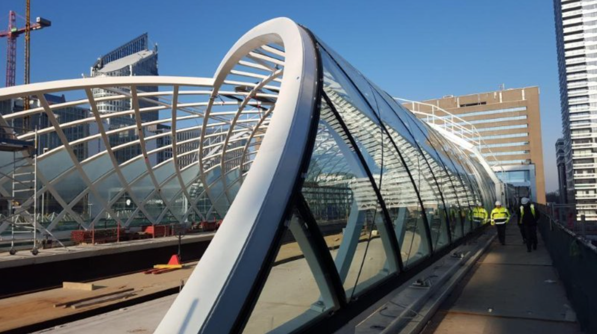 ZJArch's tweet photo. #HSE progressing beautifully! #ZJA @RalphKieft @KnippersHelbig @DHNCentraal @ProRail @BAMInfra_nl @BrakelAtmos https://t.co/ASt1q2OUVn