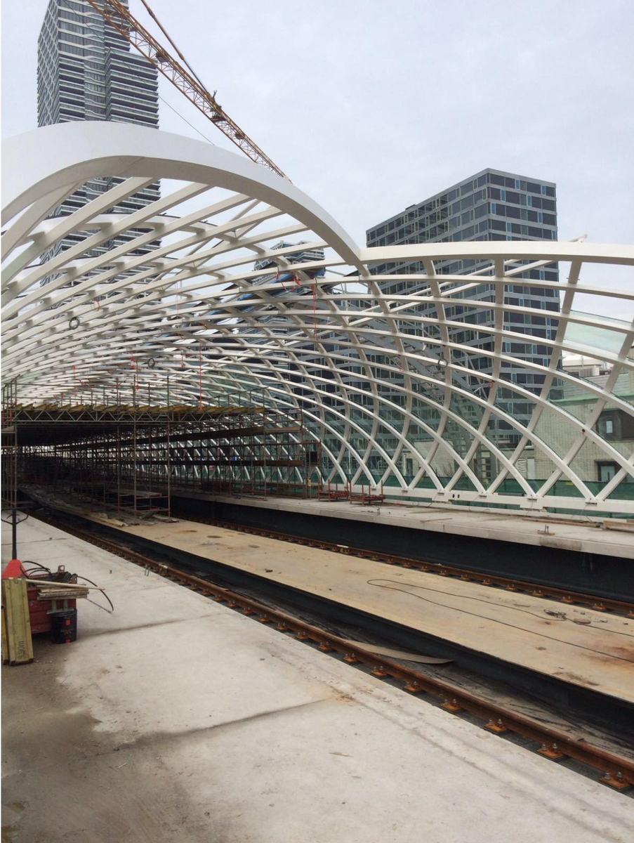 ZJArch's tweet photo. #HSE progressing beautifully! #ZJA @RalphKieft @KnippersHelbig @DHNCentraal @ProRail @BAMInfra_nl @BrakelAtmos https://t.co/ASt1q2OUVn