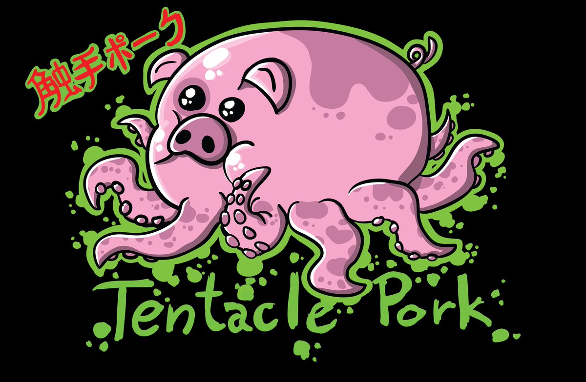 VoodooDoctor86's tweet photo. #Tentacle #pork. @crtkamo #crtkamo
#prase, #pipak, #lignja, #hobotnica, ako nekog zanima #print neka mi se javi!!! https://t.co/MZZWl2Rydb