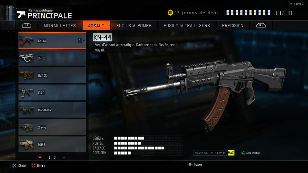 FRSkyRRoZ's tweet photo. En général, vous préférez quelle catégorie d'arme entre ces deux là ?
#RT pour Assaut
#FAV pour Mitraillettes https://t.co/5qoaIapUg3