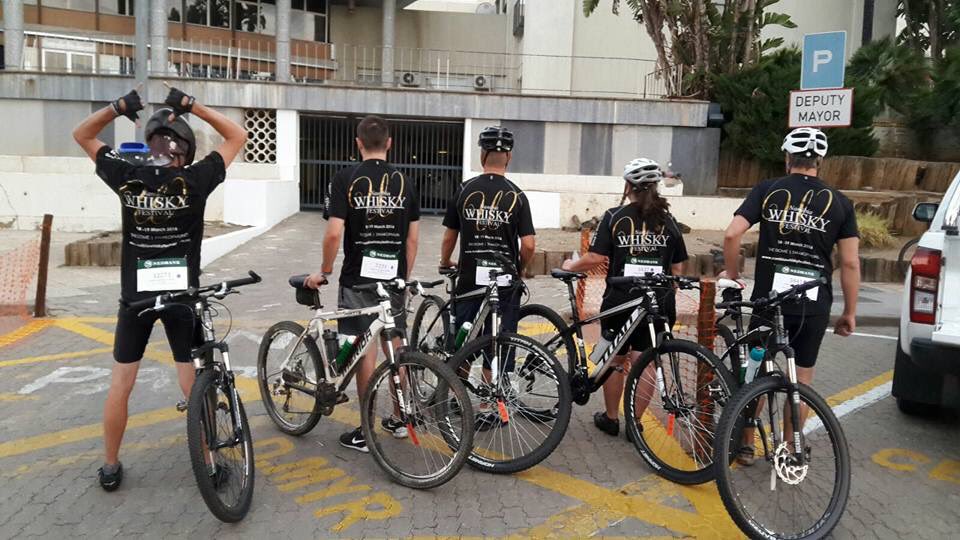 #NWF_2016 at the Nedbank Cycle Challenge this morning. A #Whisky event like no other