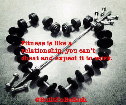 BuiltToBeRich's tweet photo. Just don't cheat. Period. #Fitness #DontCheat #NateRich #BuiltToBeRich https://t.co/tY9ebuzcLA