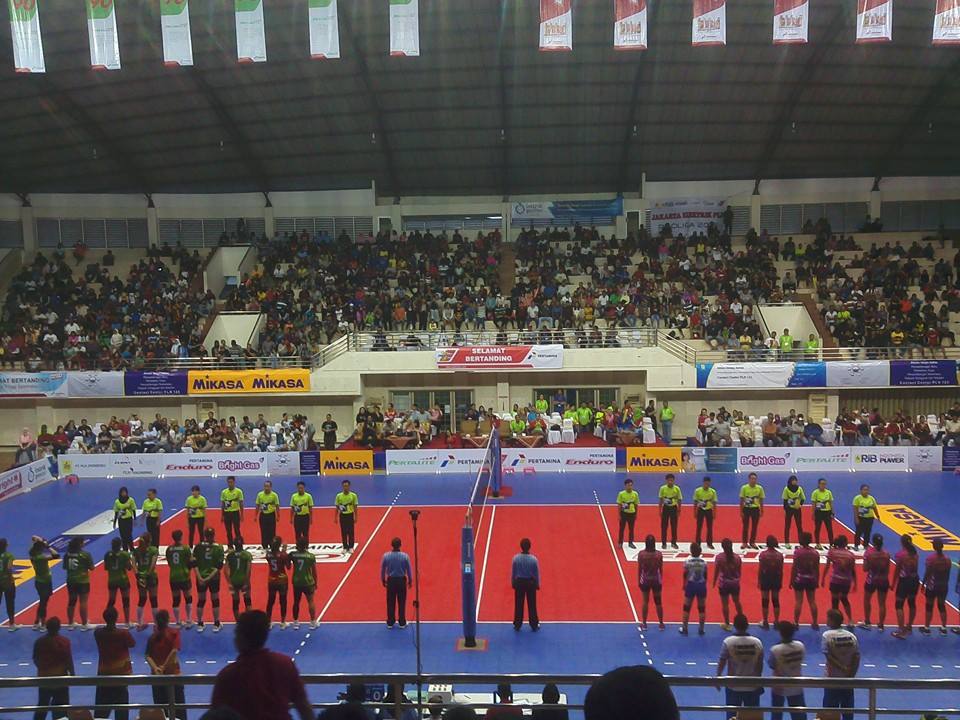 Bola_Volly's tweet photo. sekarang sedang berlangsung tuan rumah Jakarta Elektrik PLN Vs Bekasi BVN https://t.co/mzWKDpvush