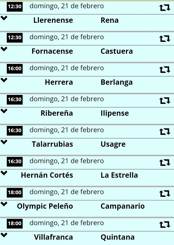 juanfranradio's tweet photo. Jornada 20 #RPG3:
@SPVOFICIAL: (11°, 22 ptos)
@CDQuintana2014: (6°, 29 ptos)
Domingo 18:00 horas. https://t.co/0jpFMvjhas