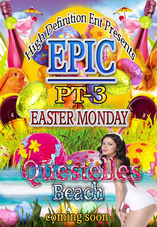 PabloDennie's tweet photo. #EasterMonday #QuestellesBeach #HighDefinitionEnt https://t.co/GvBvXKp29b