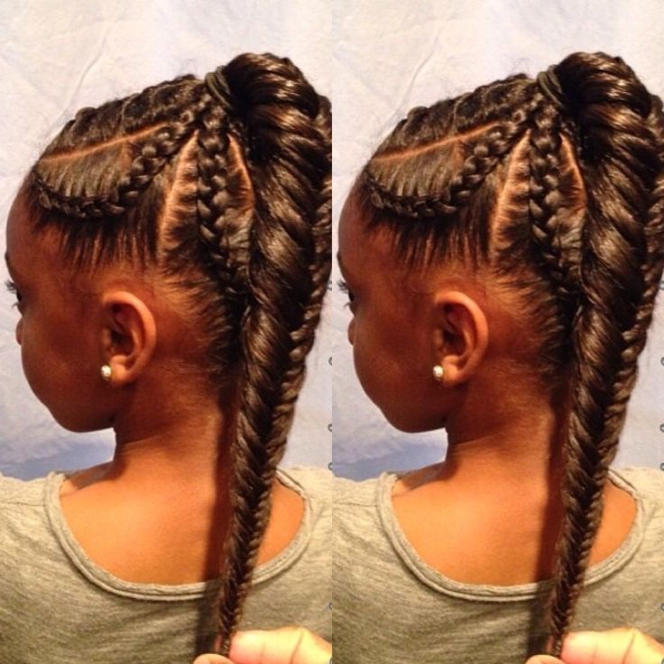 5 braids top black hairstyles