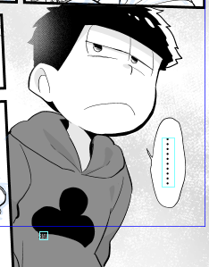 線画が3話のまんなかくらいまで進んだよ  今日の一コマ的にいっち 