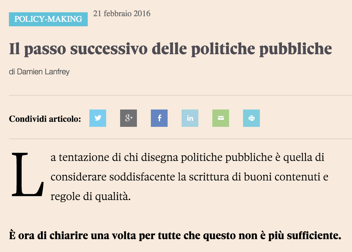 damienlanfrey's tweet photo. Il passo successivo delle politiche pubbliche. Mio post su #policydesign per @Nova24Tec https://t.co/WKv7B1AKKQ https://t.co/hy6rD557Bn