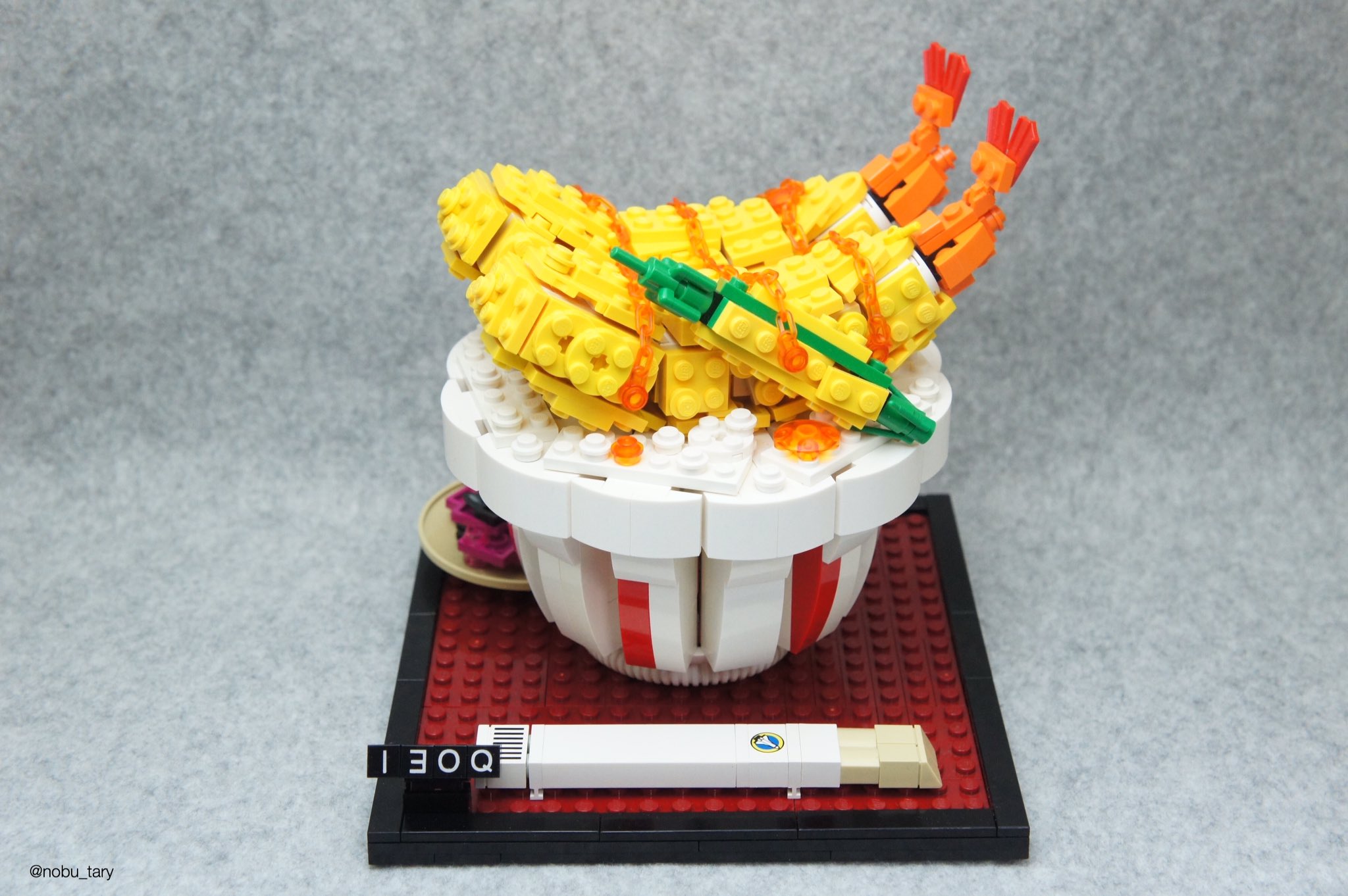 Tary レゴで天丼つくりました 2 27 3 31まで Clickbrickお台場ヴィーナスフォート店のコンテストにて展示 投票を受け付けています 美味しくできたと思うのでご賞味ください T Co Tuvnnscmm1 T Co Juqgedr2oq Twitter