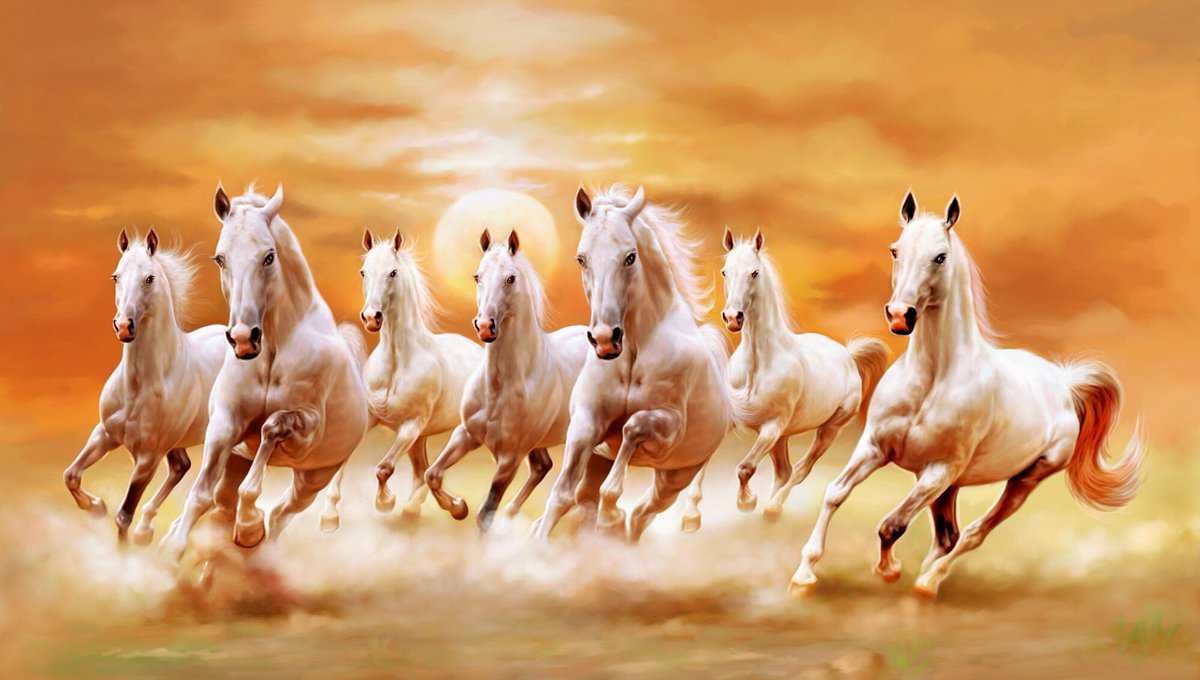 It's time to unleash the horses of Kaal (Time)....They will guide us towards the Mahakal (Master of Time)!!!