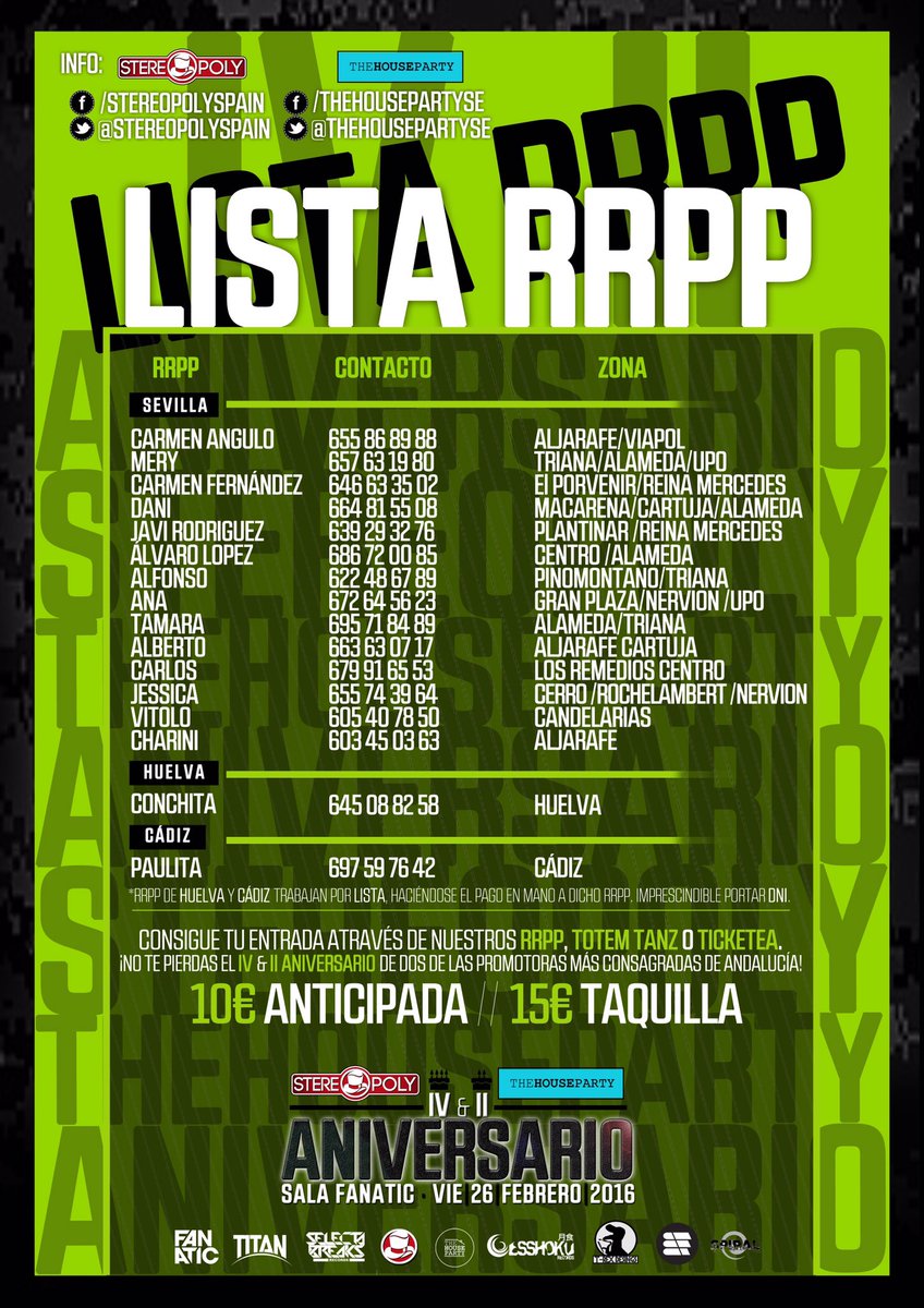 TheHousePartySE's tweet photo. No lo dejes para el final, COMPRA LA ENTRADA ANTICIPADA POR 10€. 

Te aseguramos que no te arrepentirás 😜 https://t.co/BIDijuJiSW