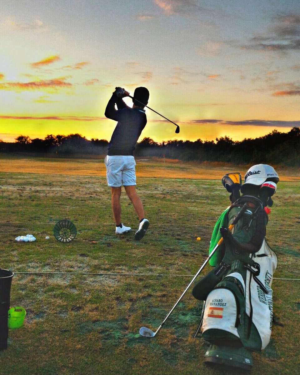WIUStudentLife's tweet photo. "Competitive golf is played mainly on a five-and-a-half-inch course, the space between your ears"-Bobby J. #WIUGolf https://t.co/6QCdXkg9xh