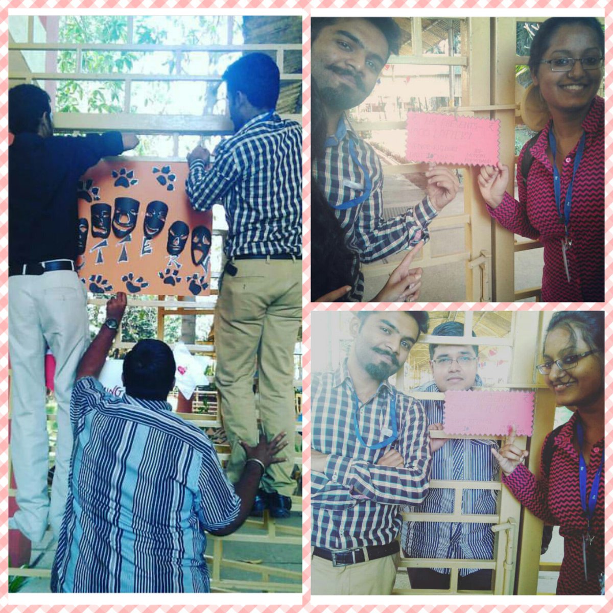 Premchandlotte3's tweet photo. Our Creative team. 
Premchand lottery 
#classictalkies#itmclubevolve#hr_itm ☺ https://t.co/id5aCazr6Q