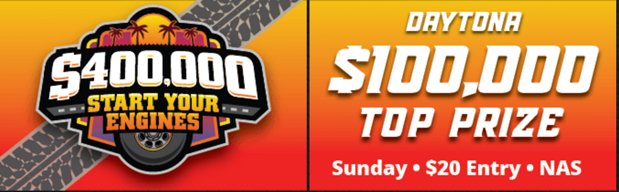 DraftDrive's tweet image. It's RACE DAY! Win $100,000 today playing NASCAR Fantasy! 
Sign up for a FREE account at DraftDrive.com