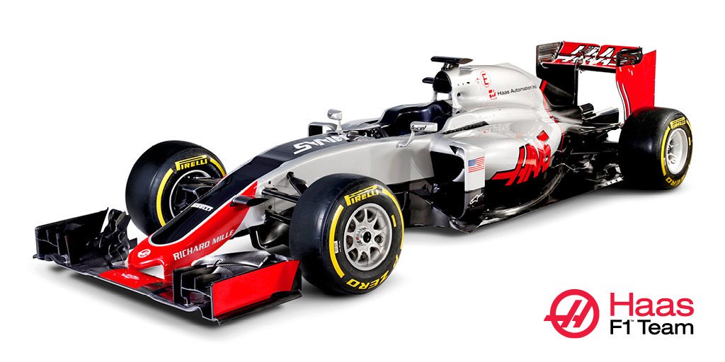 BoxesNews's tweet photo. #F1 Se ha presentado oficialmente el Haas VF16-Ferrari https://t.co/S8obuAScDk