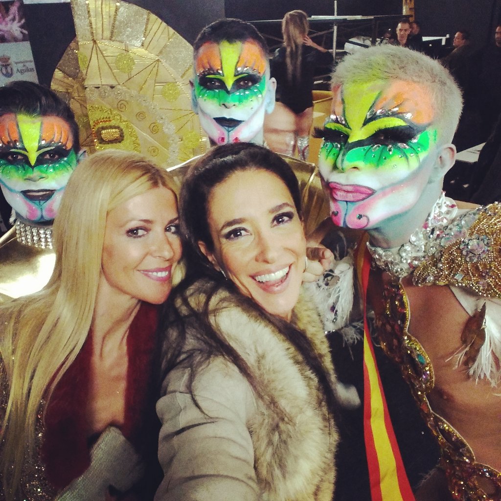 Anoche presentando y descubriendo el fascinante mundo de las #DracQueen en #Águilas  Aquí, la ganadora #DracOsiris