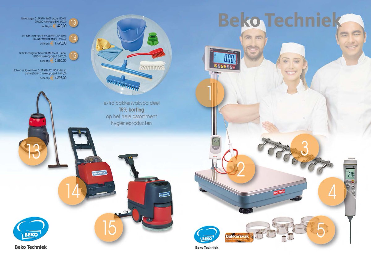 CooperatieBeko's tweet photo. Stands C1013, E1017 en D1021 @BAKKERSVAKNL met 'grenzeloze innovatie' van @BekoTechniek #beurskorting #BekoBike https://t.co/4WQIUbZbrL