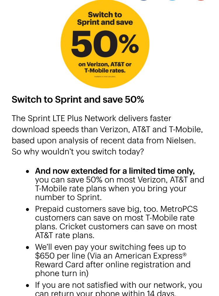 Sprint_MaysLand's tweet photo. Make a #smart #move today! Get the #best #deal in #wireless @MikeWodzisz @kgabri01 @NellySamara #sprint4philly #ac https://t.co/OzHPqPNyRU