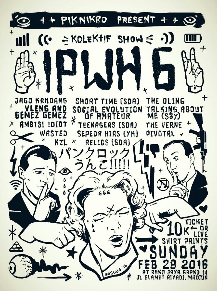 By the way minggu ini kita bertendang ke kota madiun.. IPWH? Yes, the cool gigs is eagerly awaited each year. See ya