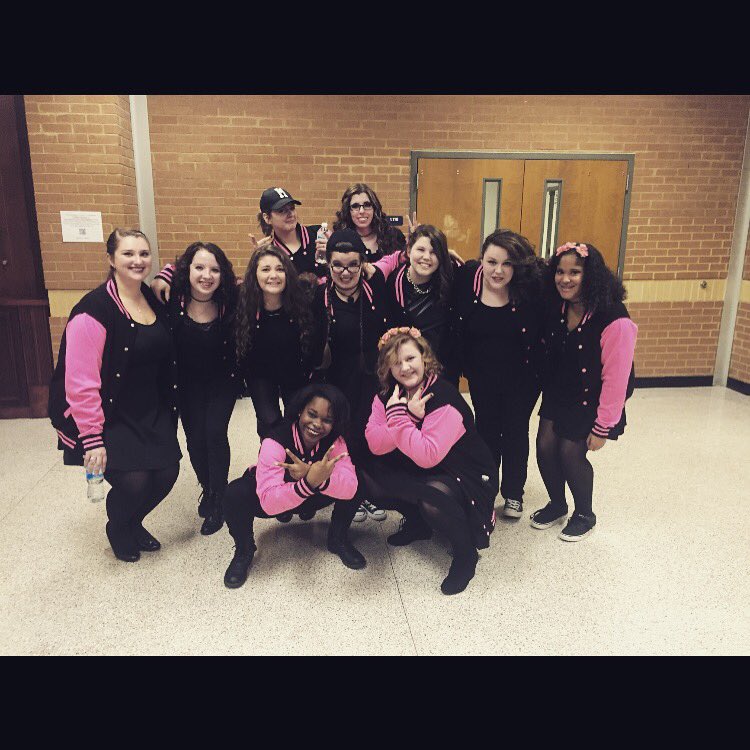 So proud of these girls!! We rocked the stage!!