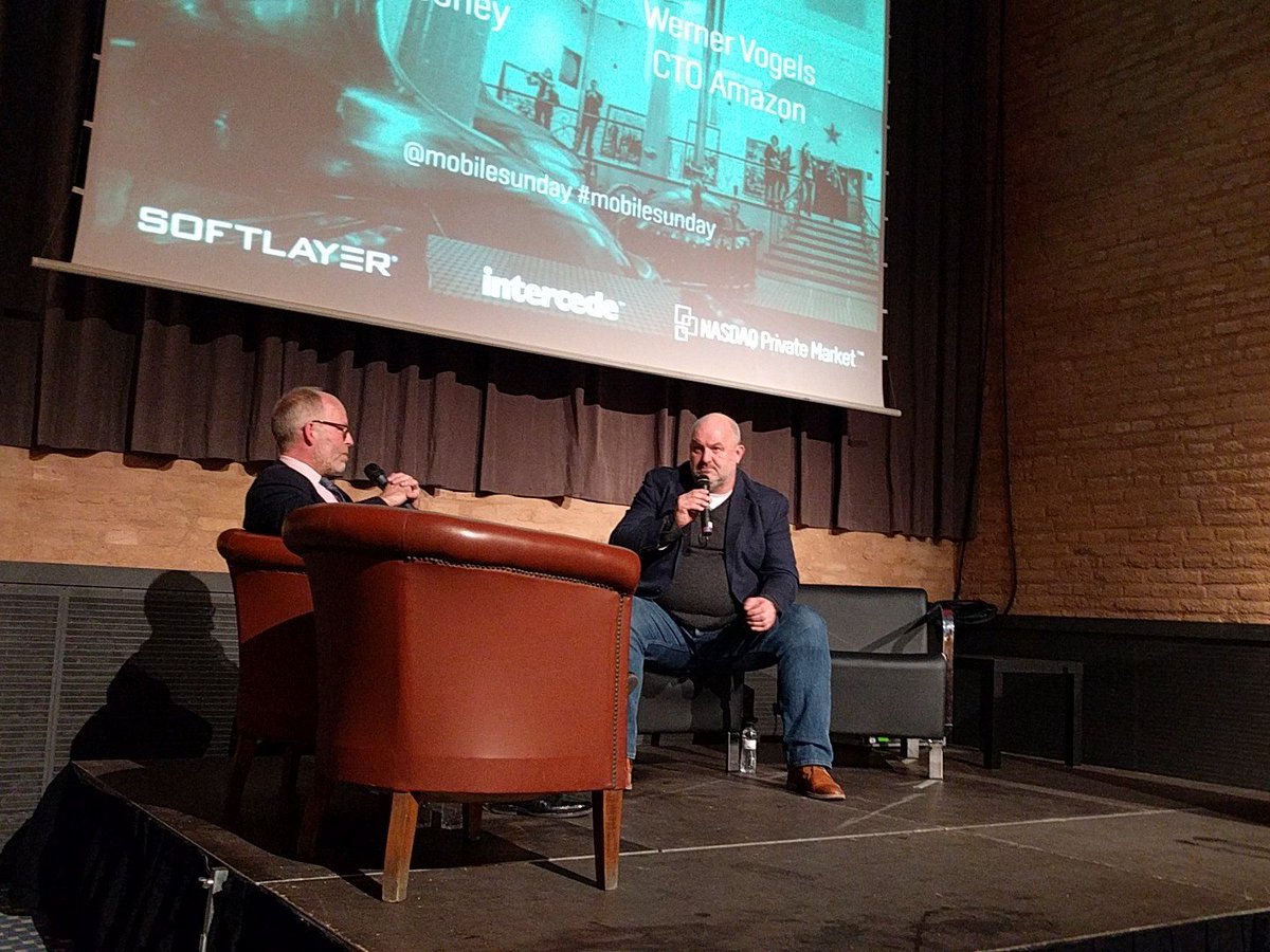 michuk's tweet image. Amazon CTO @Werner takes firm stand on mandatory encryption and no FBI backdoors in IT systems. #MondaySunday #MWC16