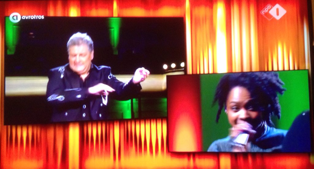 vijzelman's tweet photo. #Taniakross #maestro #renefroger #MichaelJackson #pinkoculus #npo1 @AVROTROS #achtergrondkoor jullie zijn top! https://t.co/yBeY1GHbHB