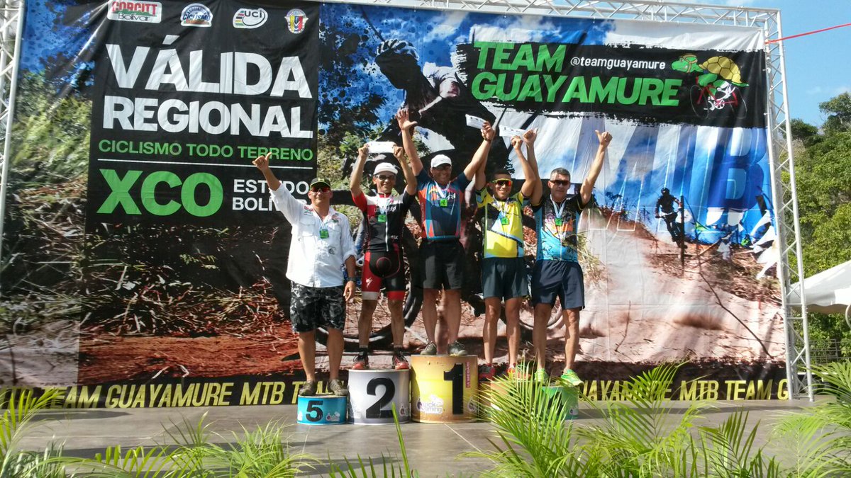 TeamGuayamure's tweet photo. Felicitaciones Sergio Nogueira y @riverahermes1 4 y 5 lugar en la 1ra Valida XCO Bolívar copa @TiendasKioto https://t.co/YKUqPh144m